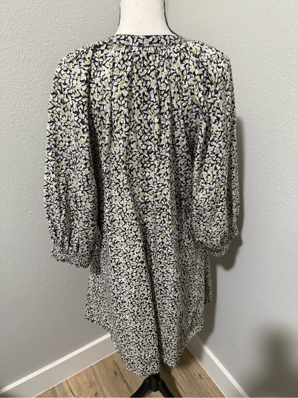 Apiece Apart Floral Mini Dress, Size M - Picture 6 of 9